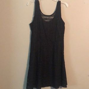 Lacey black dress
